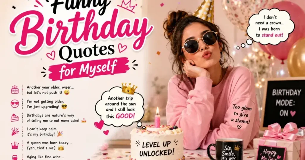 Funny Birthday Quotes for Myself