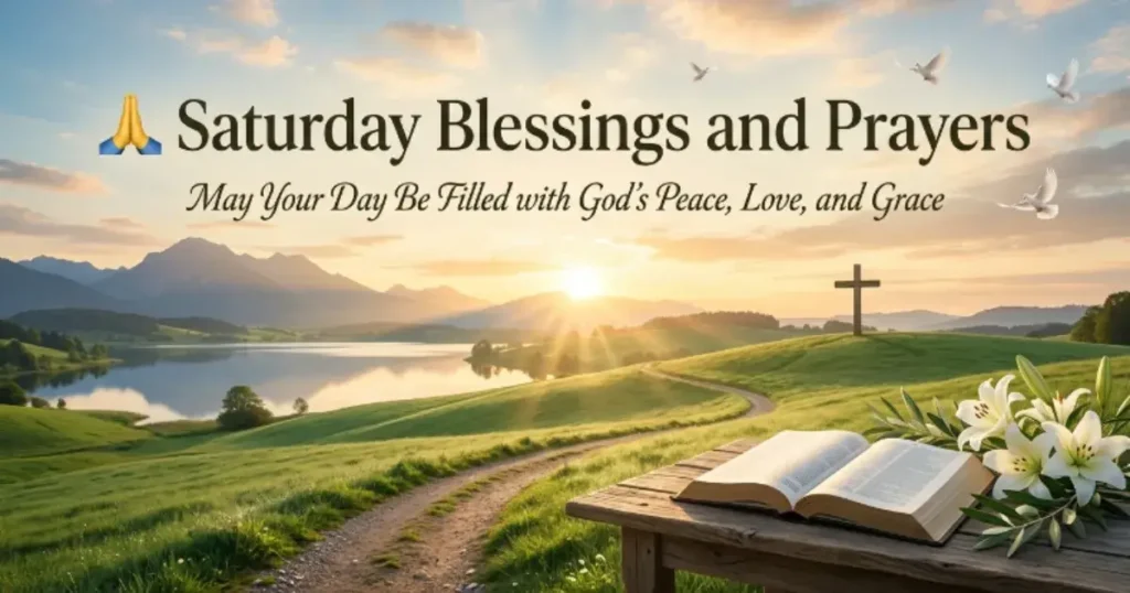 Saturday Blessings and Prayers
