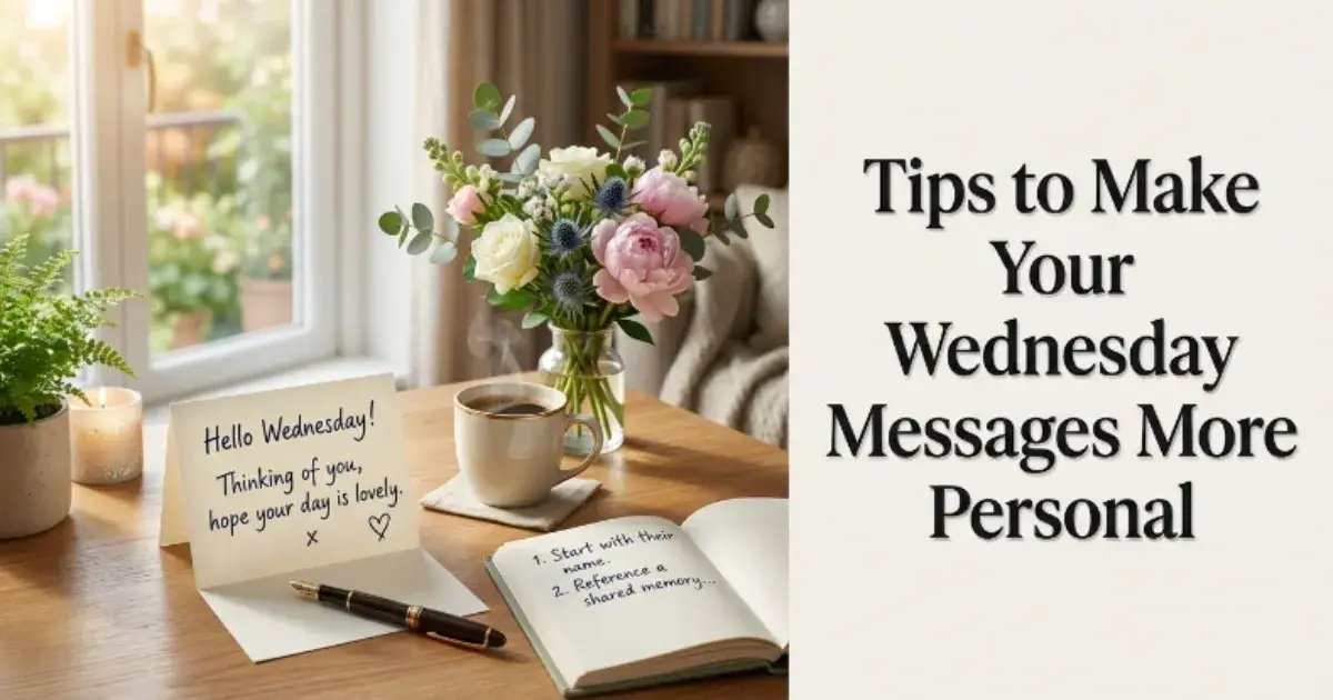 Tips to Make Your Wednesday Messages More Personal