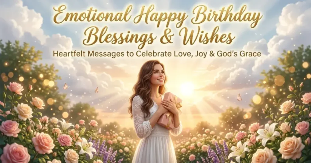 Emotional Happy Birthday Blessings & Wishes