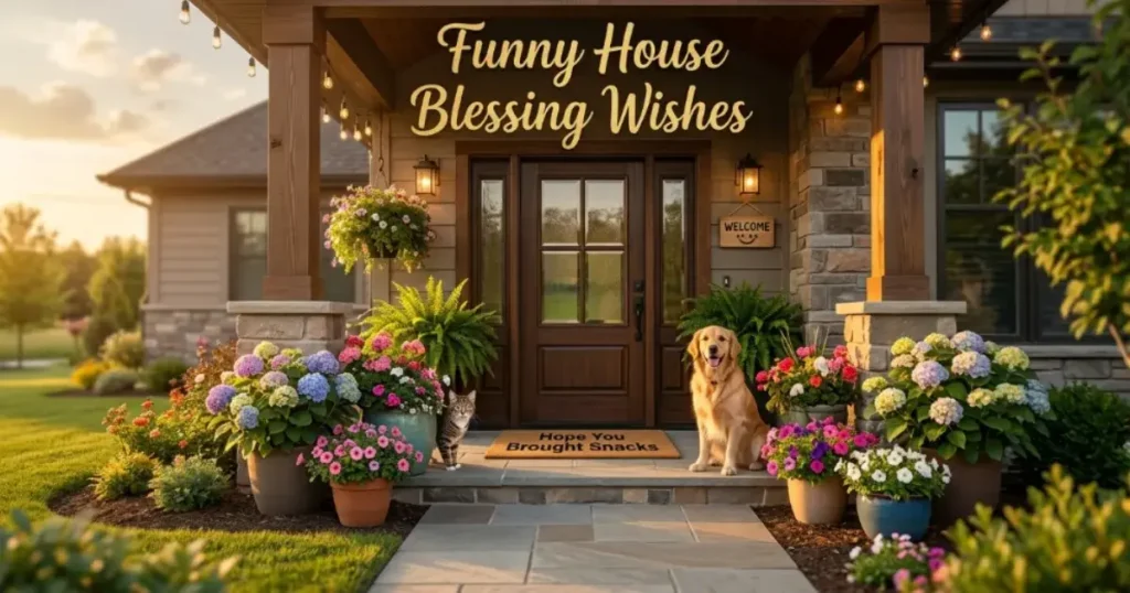 Funny House Blessing Wishes