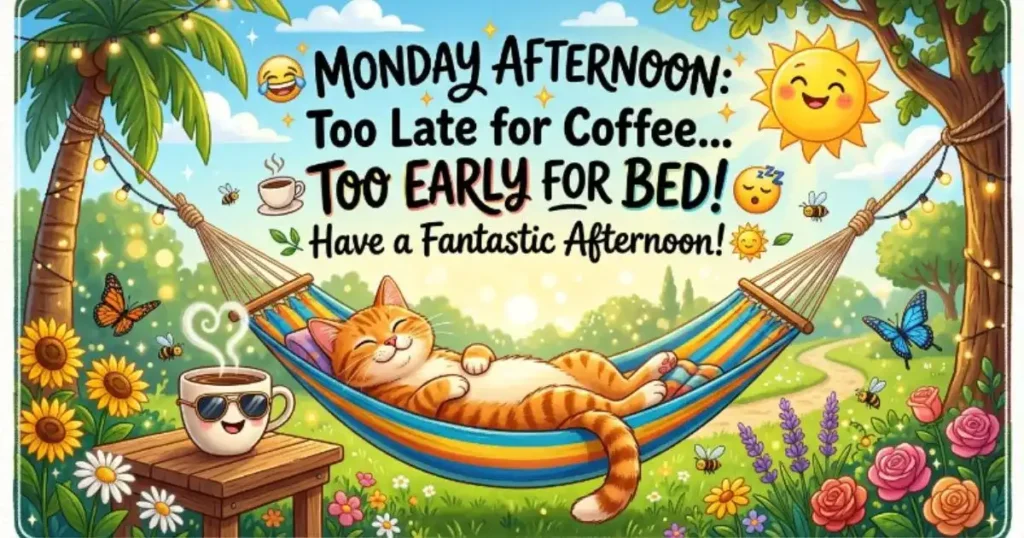 Funny Monday Afternoon Quotes