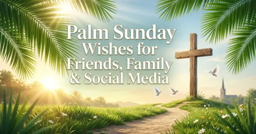 Palm Sunday Wishes for Friends, Family & Social Media