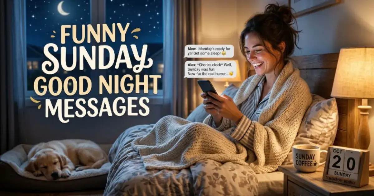 Funny Sunday Good Night Messages