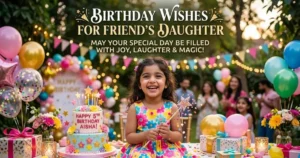 303+ Birthday Wishes for Friend's Daughter to Make Her Smile